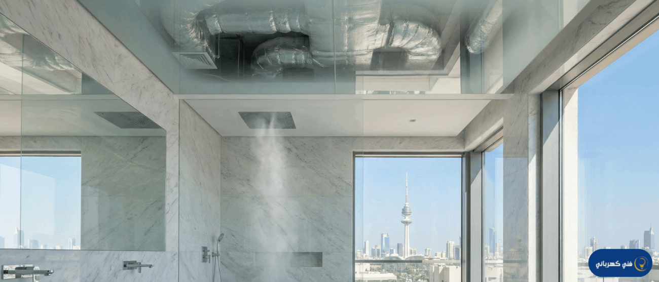 شفاط مركزي للحمامات