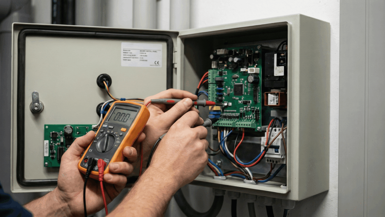 فحص وصيانة كنترول العربي للمضخات في الكويت - عالم الأضواء.