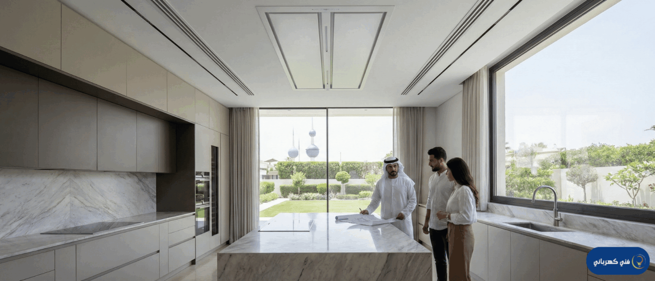 أنظمة تهوية مركزية للمطابخ تصميم هندسي للتهوية بأقل ضوضاء للمنازل والمطاعم