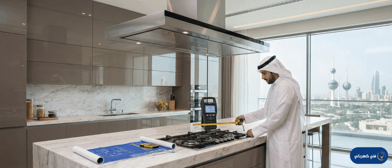 قياس قوة الشفاط المركزي (CFM) كيفية حساب القوة المناسبة لمطبخك هندسياً