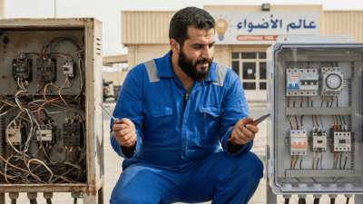 تبديل وتصليح بوكس كنترول مضخات في الكويت - عالم الأضواء