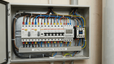 صيانة وتركيب لوحة تحكم سخان مياه مركزي في الكويت - عالم الأضواء